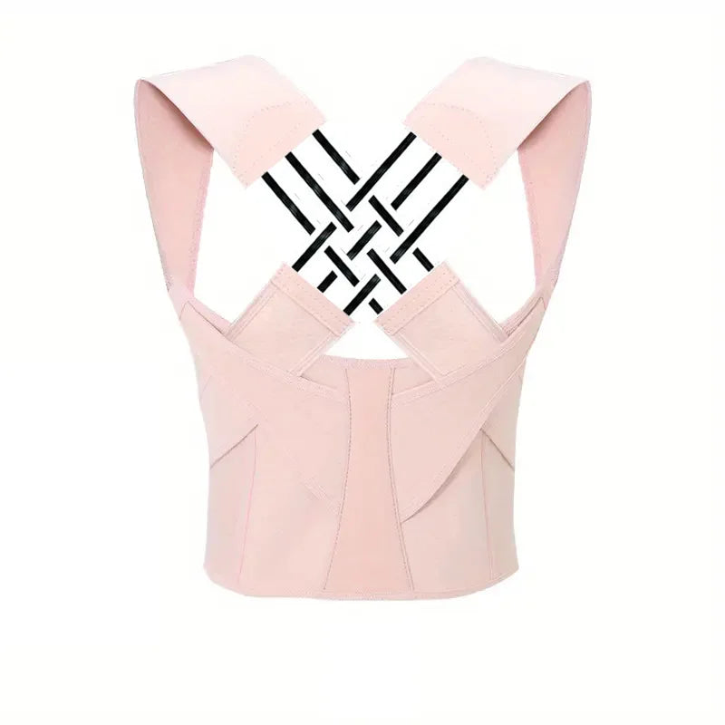 🍃 Attelle de posture réglable pour femmes et hommes, redressement du dos, utilisé pour la colonne vertébrale supérieure moyenne