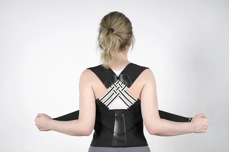 Correcteur de Posture Réglable – Soulage le Dos, Redresse les Épaules