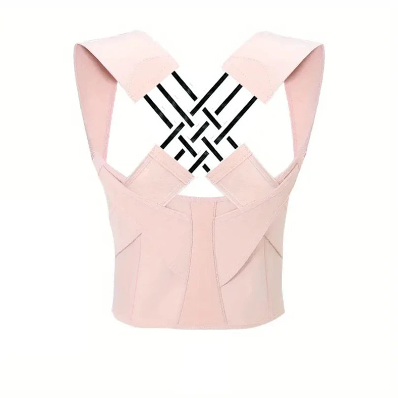 🍃 Attelle de posture réglable pour femmes et hommes, redressement du dos, utilisé pour la colonne vertébrale supérieure moyenne