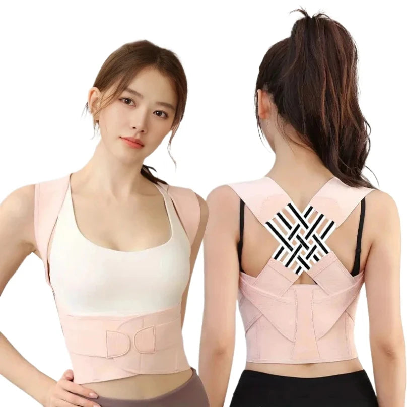 🍃 Attelle de posture réglable pour femmes et hommes, redressement du dos, utilisé pour la colonne vertébrale supérieure moyenne