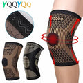 🍃  Genouillère en cuivre pour la douleur et le soutien de l'arthrite, manchon de genou en cuivre pour la douleur au genou, manchon de Compression pour le sport, soulagement de la douleur au genou