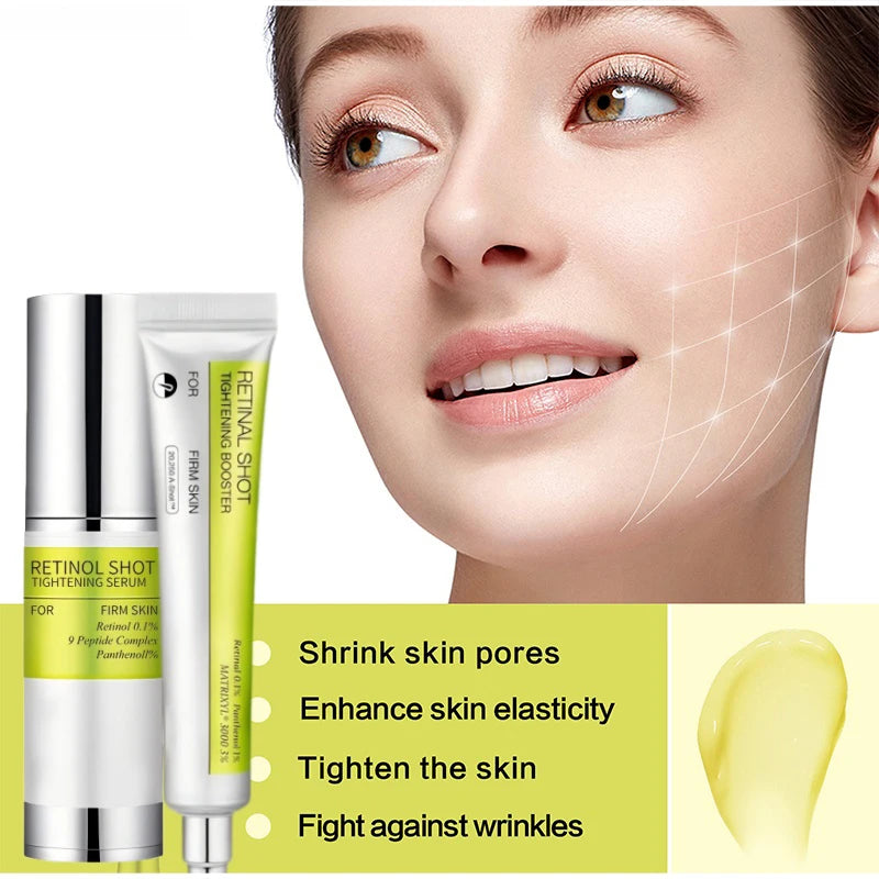 Crème Contour des Yeux au Rétinol & Vitamine C — Anti-Cernes, Anti-Rides, Raffermissant